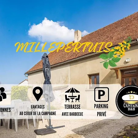Millepertuis - Maison Spacieuse De Ferme - 5 Pers